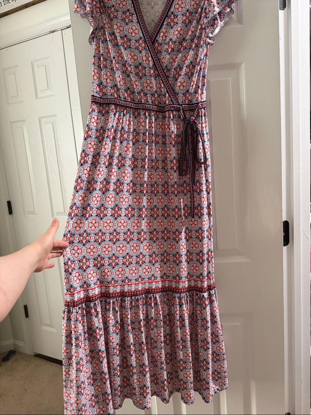 Max studio wrap maxi